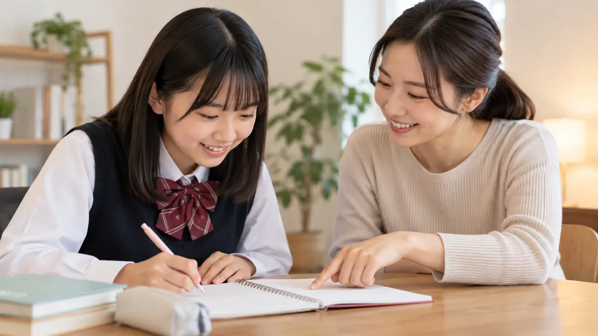 日本語の理由を短い英文に直す個別指導