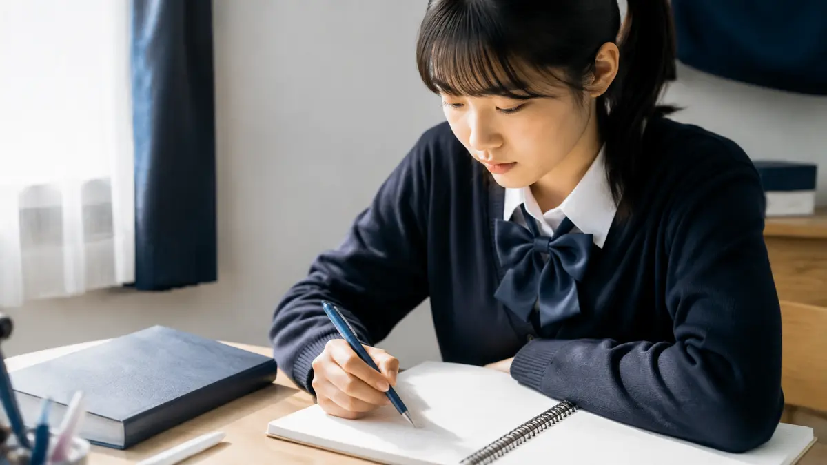 自分のペースで学習に取り組む生徒のイメージ