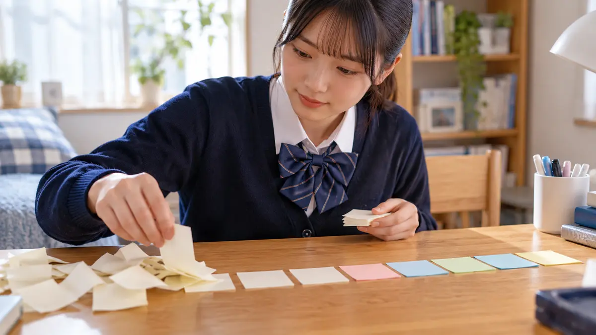 重複する情報を削って短くする練習