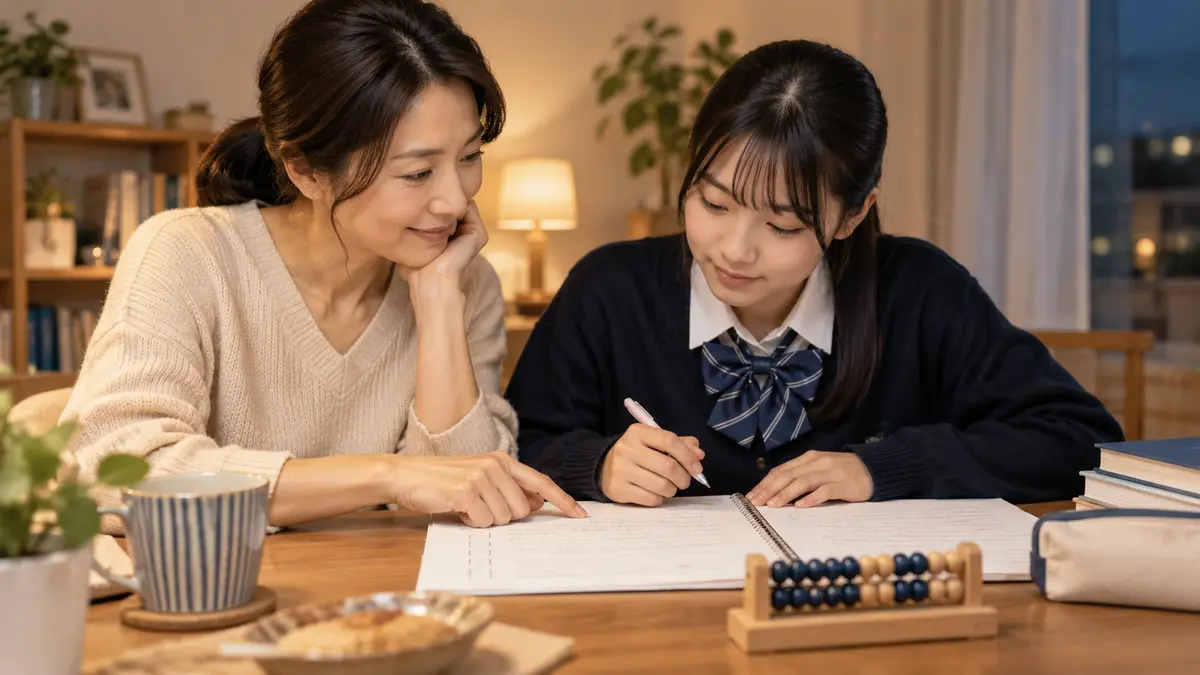 英検2級要約の語数と要点を親子で確認